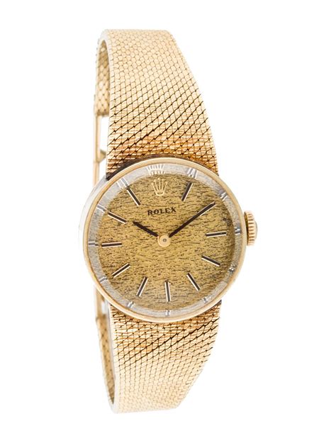 vintage mesh womens rolex